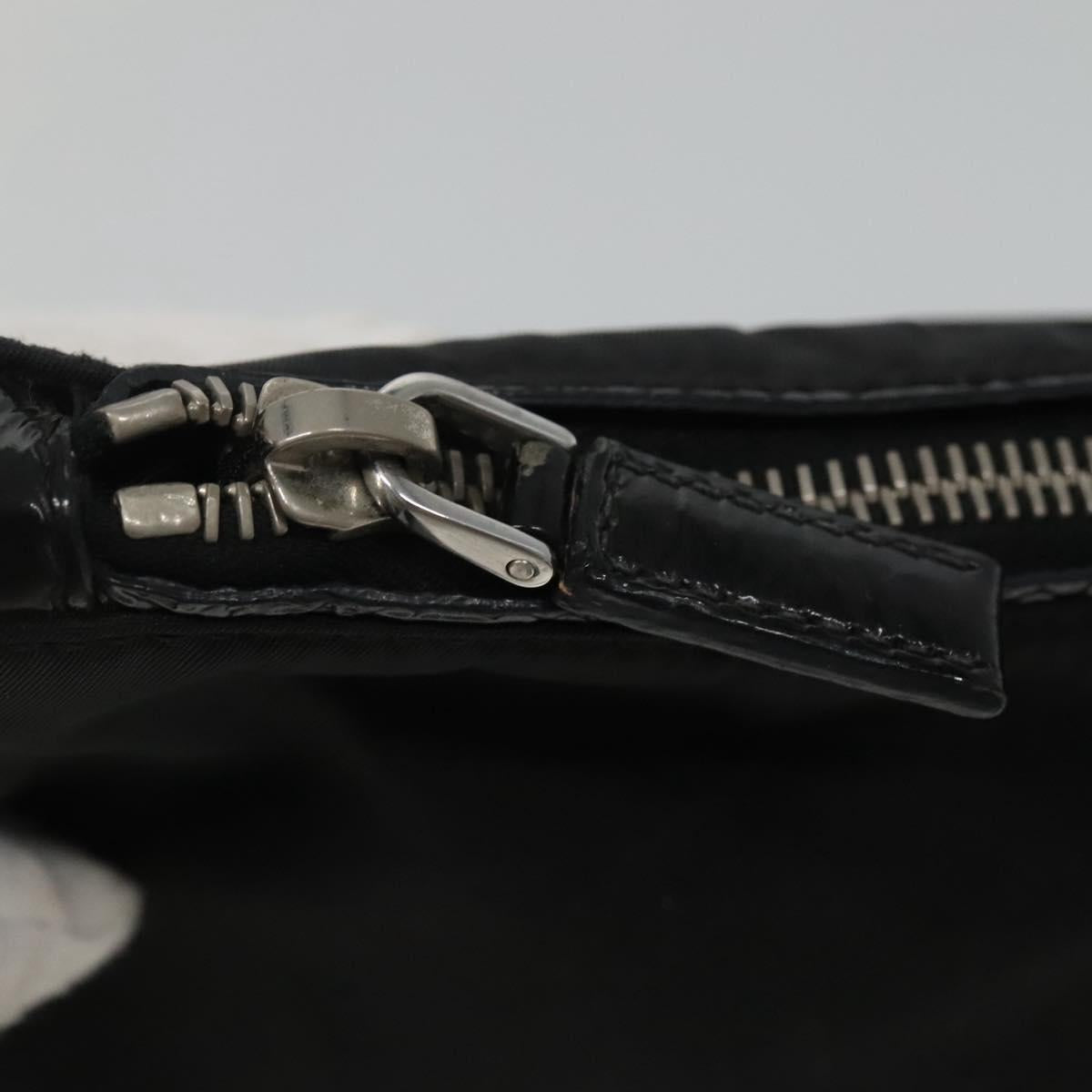 Prada Black Synthetic Tessuto