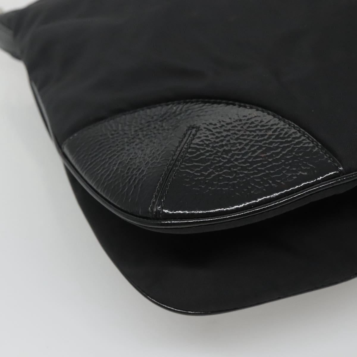 Prada Black Synthetic Tessuto