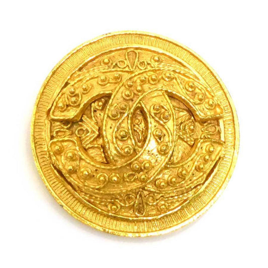 Chanel Gold Metal Coco Mark