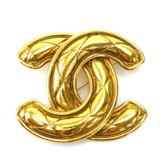 Chanel Gold Metal Coco Mark
