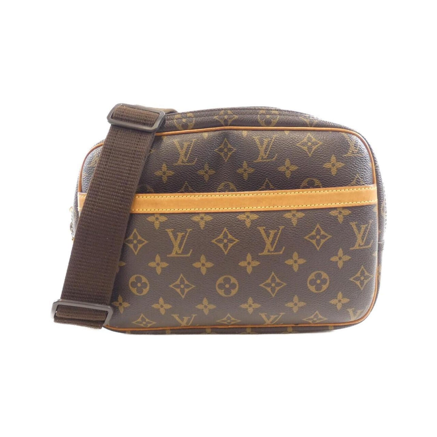 Louis Vuitton Brown Canvas Reporter Pm