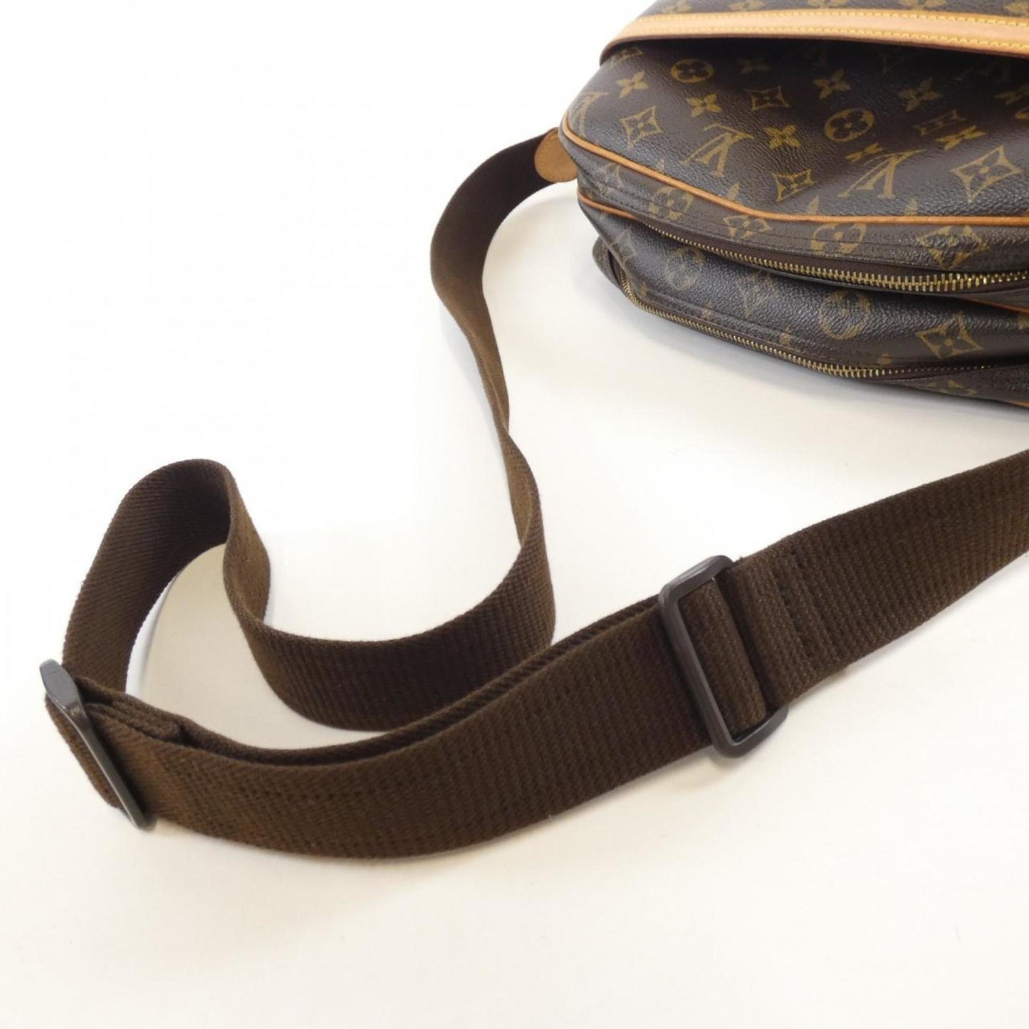 Louis Vuitton Brown Canvas Reporter Pm