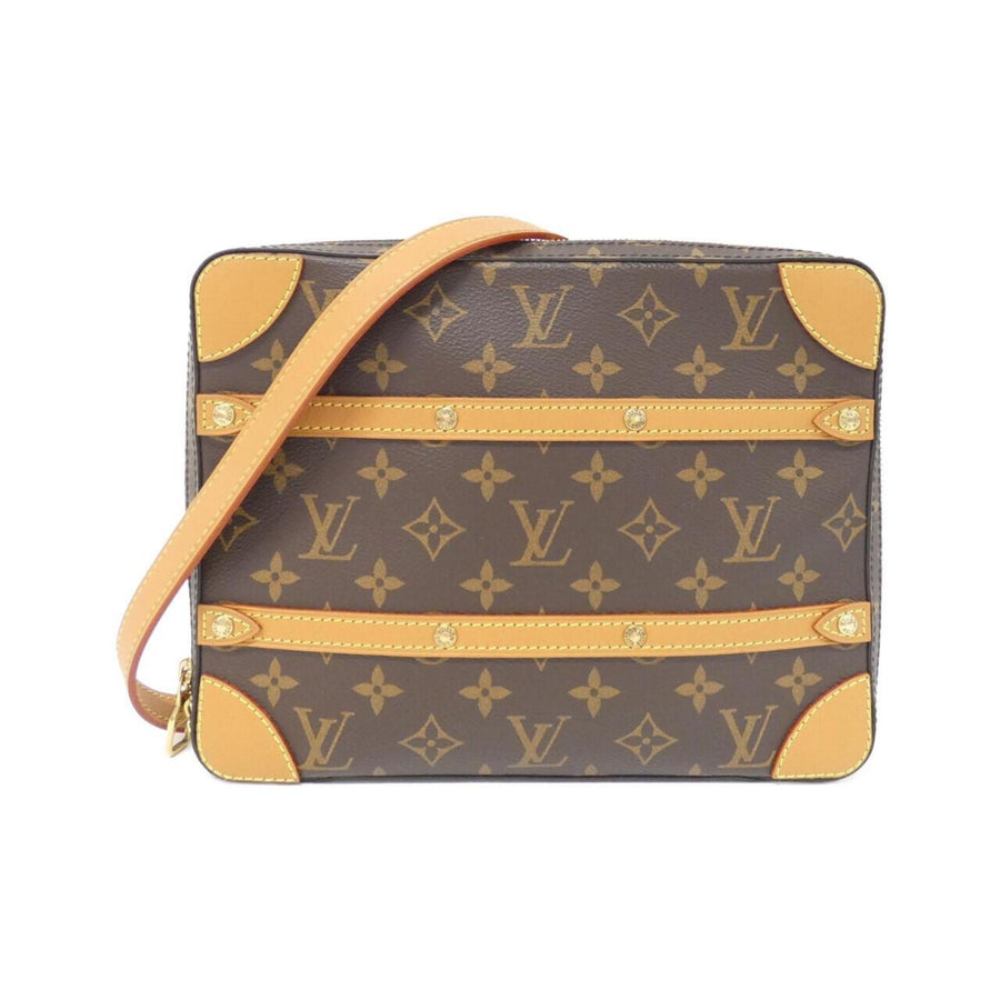 Louis Vuitton Brown Canvas Soft Trunk