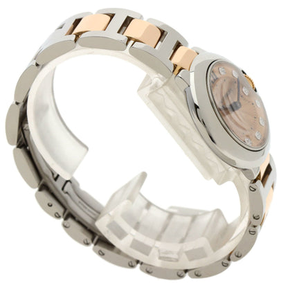 Cartier Pink Gold And Steel Ballon Bleu