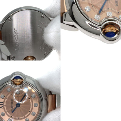 Cartier Pink Gold And Steel Ballon Bleu