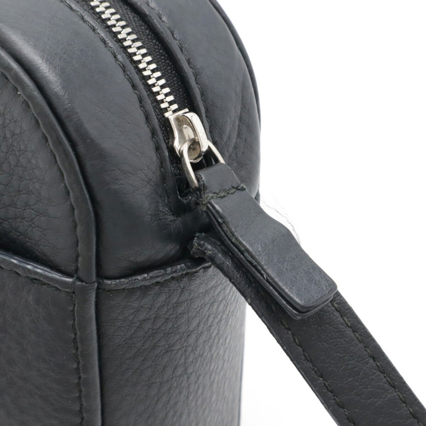 Balenciaga Black Leather Everyday