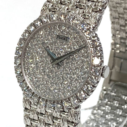 Piaget Silver White Gold Watch