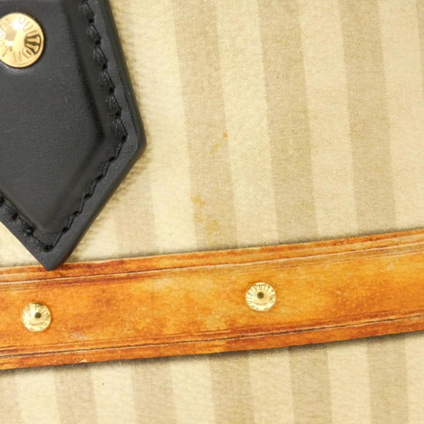 Louis Vuitton Brown Leather Alma