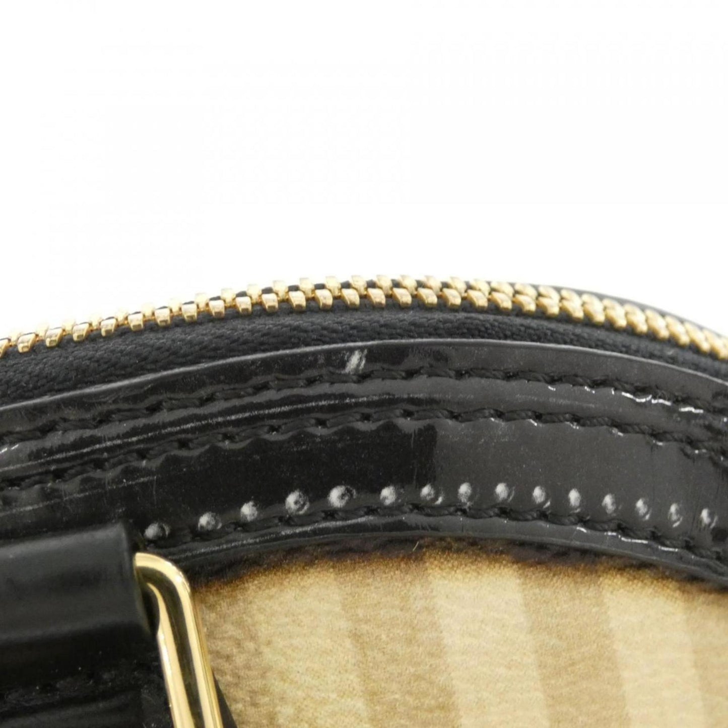 Louis Vuitton Brown Leather Alma