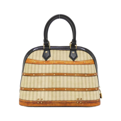Louis Vuitton Brown Leather Alma