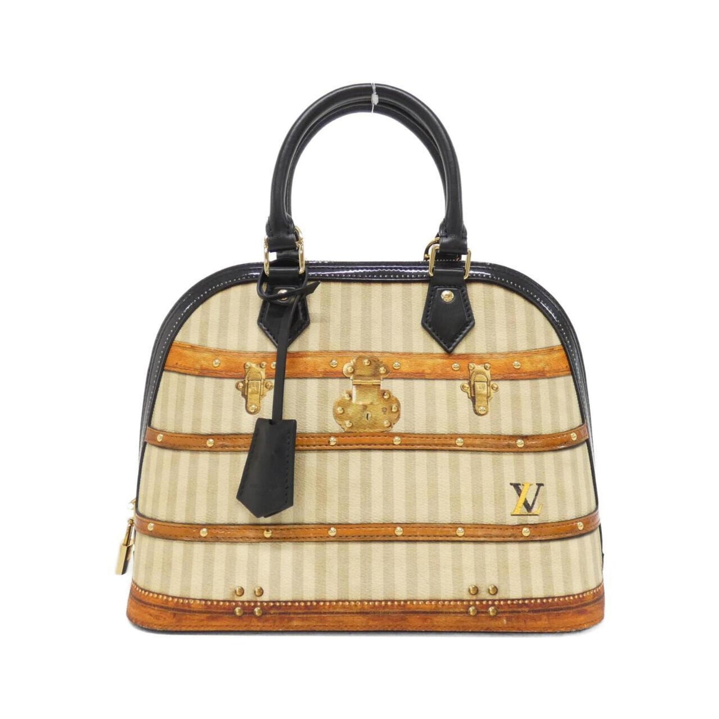 Louis Vuitton Brown Leather Alma
