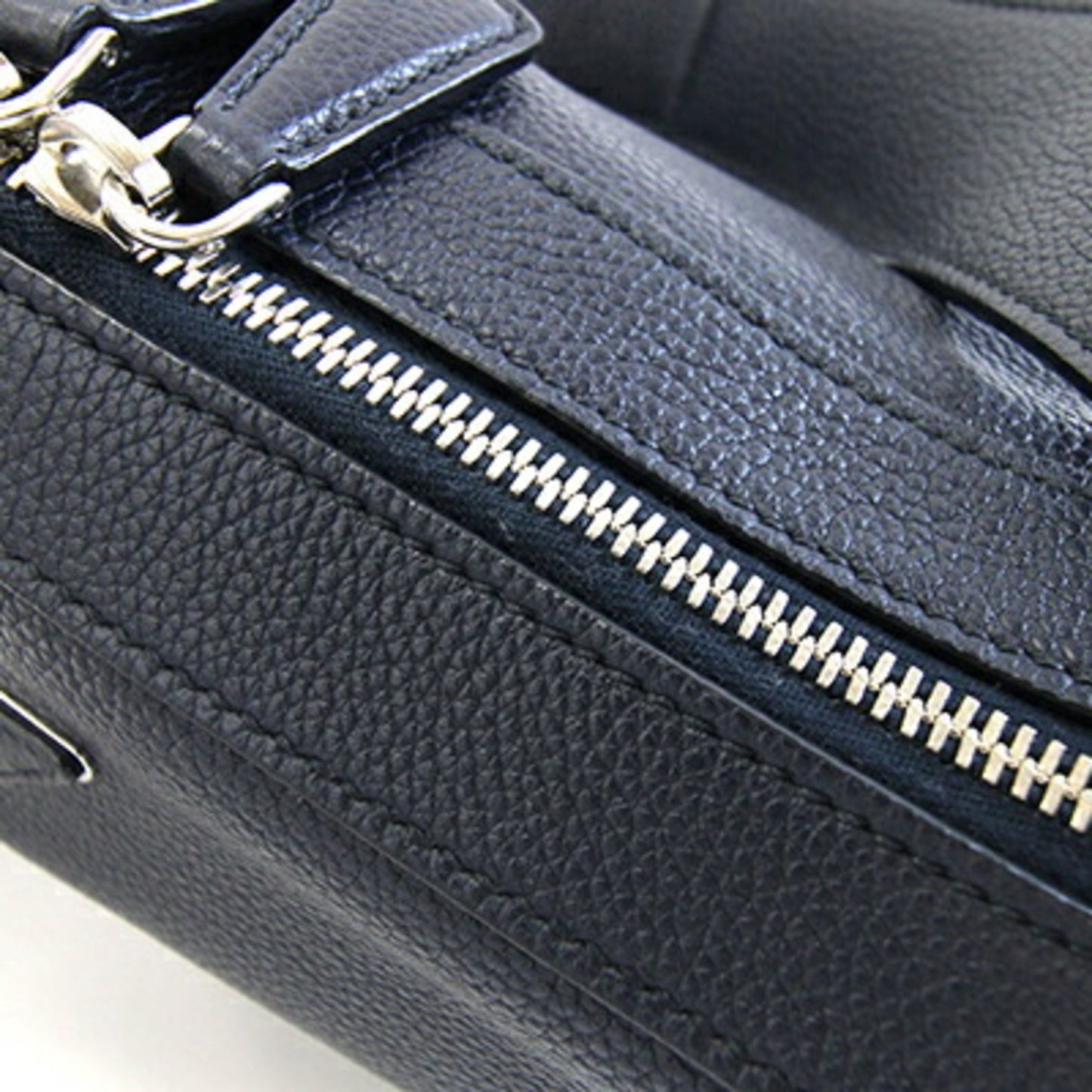 Prada Blue Leather Shoulder