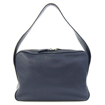 Prada Blue Leather Shoulder