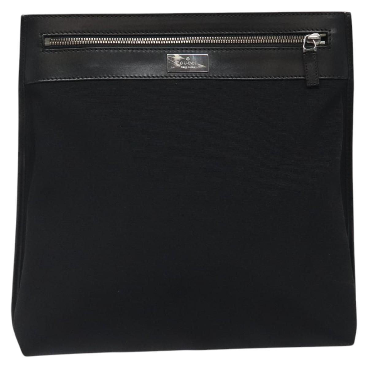 Gucci Black Nylon Shoulder