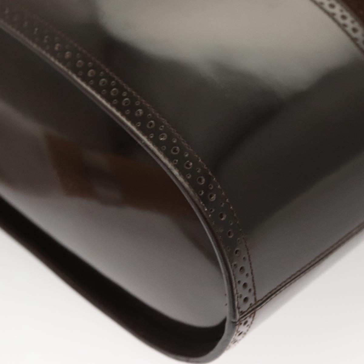 Salvatore Ferragamo Brown Suede Handbag