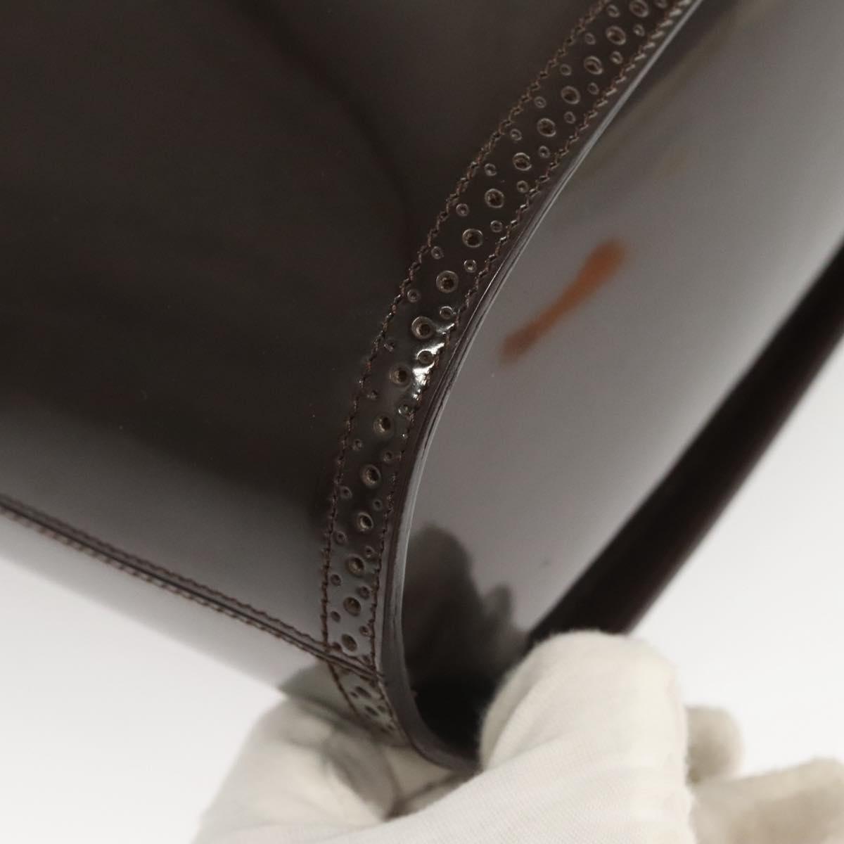 Salvatore Ferragamo Brown Suede Handbag