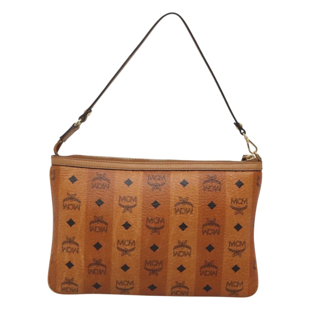Mcm Brown Canvas Visetos