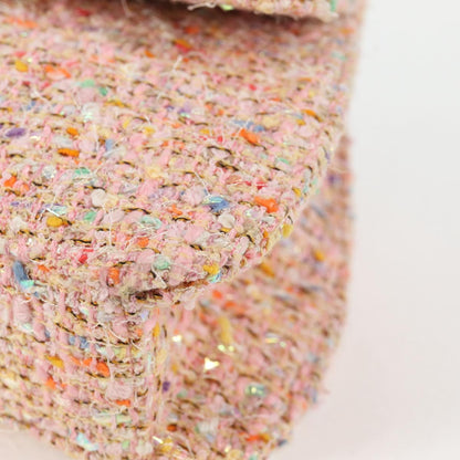 Chanel Pink Tweed Handbag
