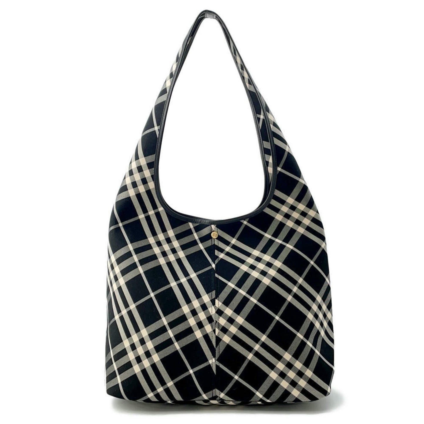Burberry Black Canvas Tote