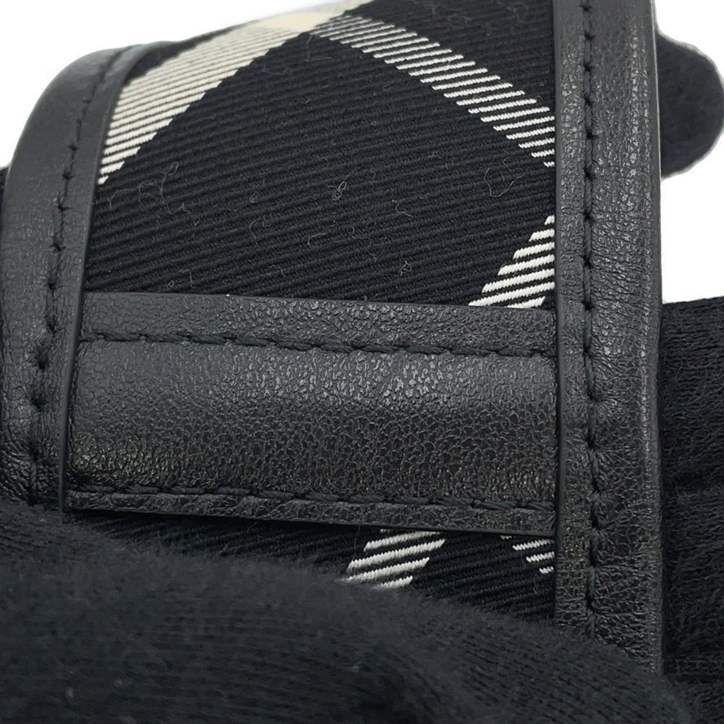 Burberry Black Canvas Tote