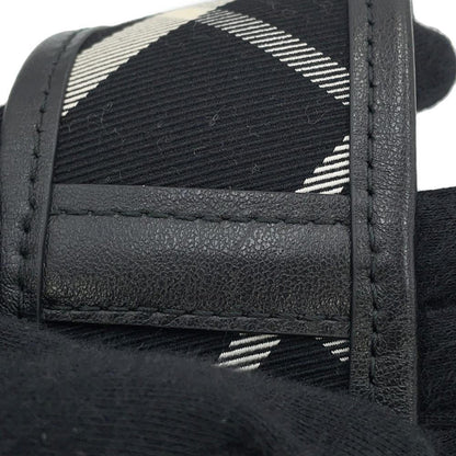 Burberry Black Canvas Tote