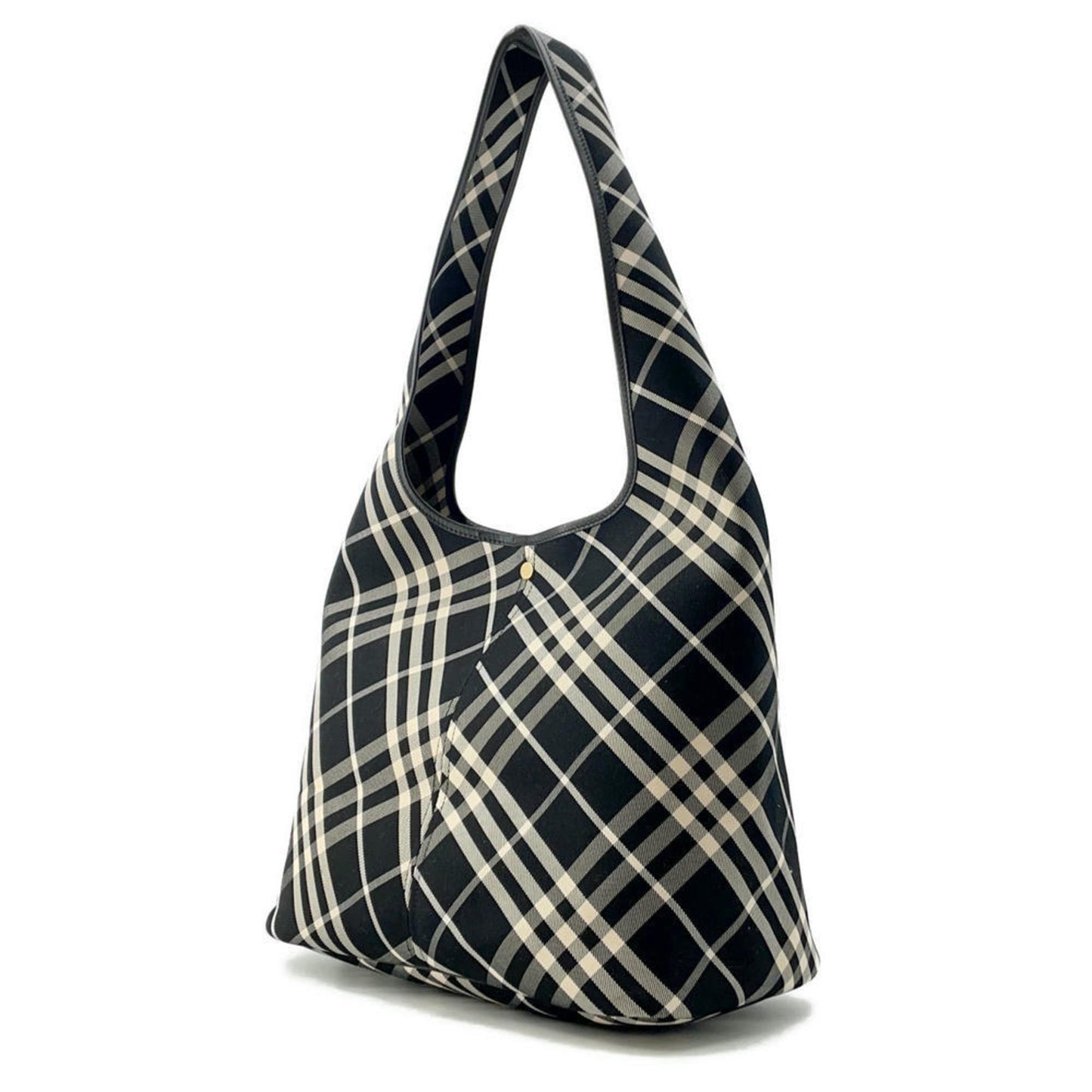 Burberry Black Canvas Tote