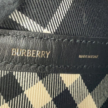 Burberry Black Canvas Tote