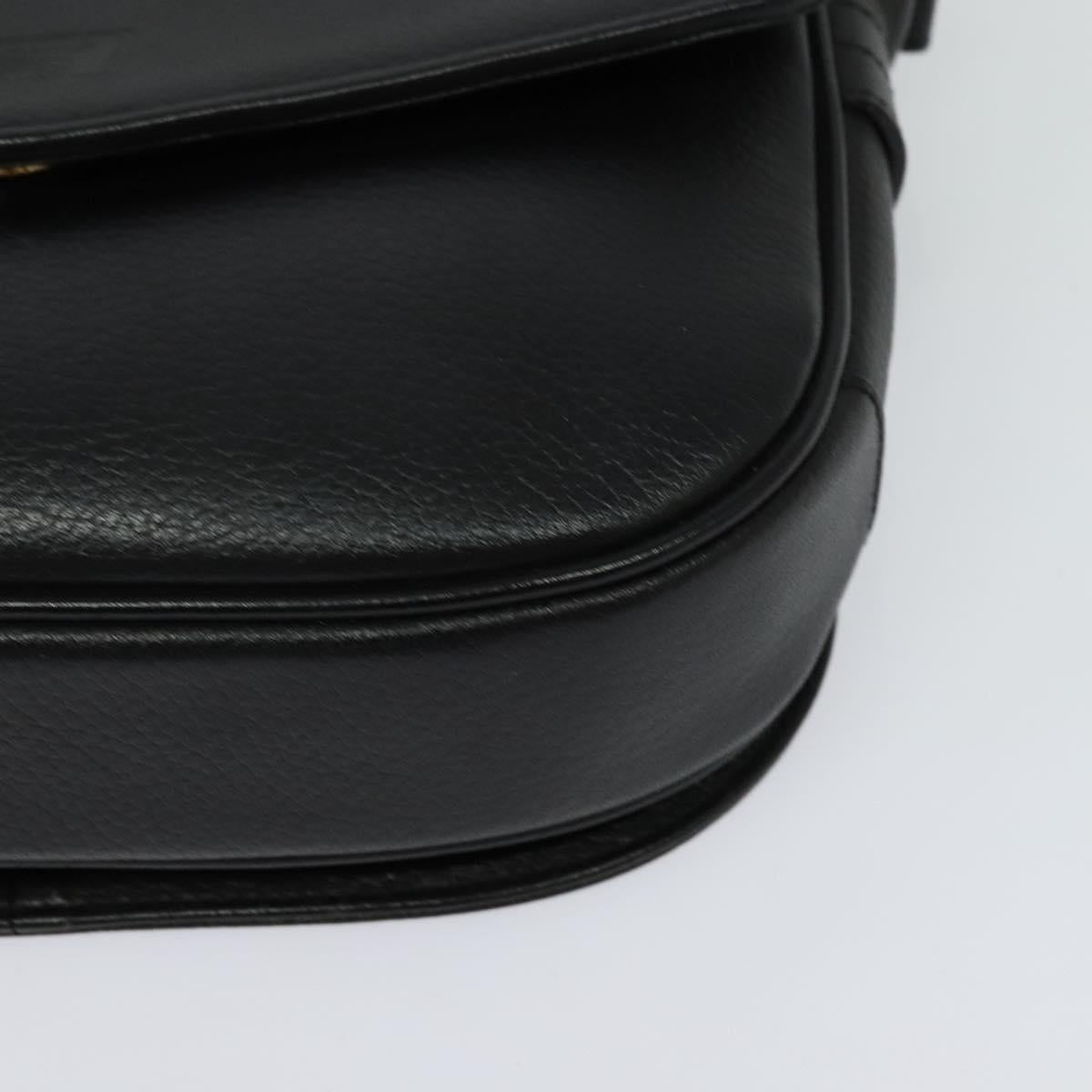 Burberry Black Leather Shoulder