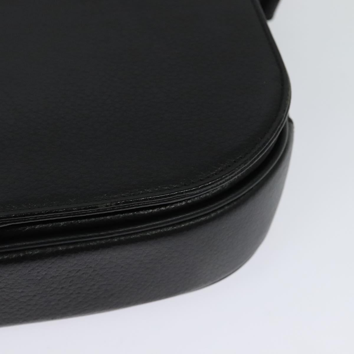 Burberry Black Leather Shoulder