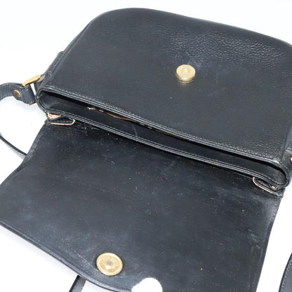 Burberry Black Leather Shoulder