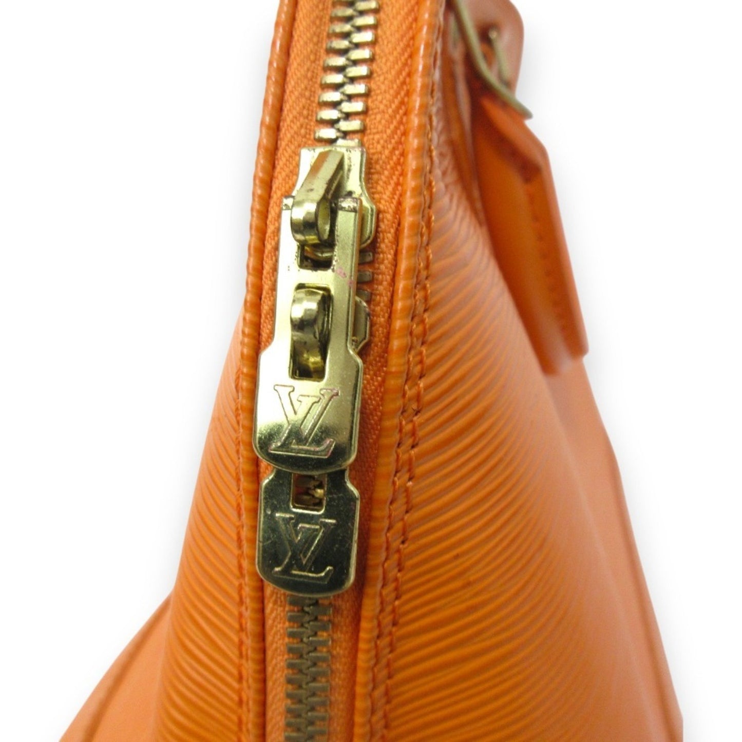 Louis Vuitton Gold Leather Alma