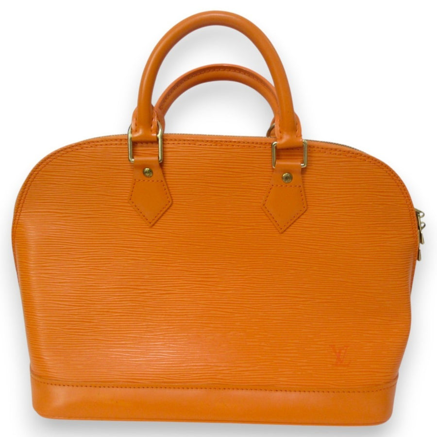 Louis Vuitton Gold Leather Alma