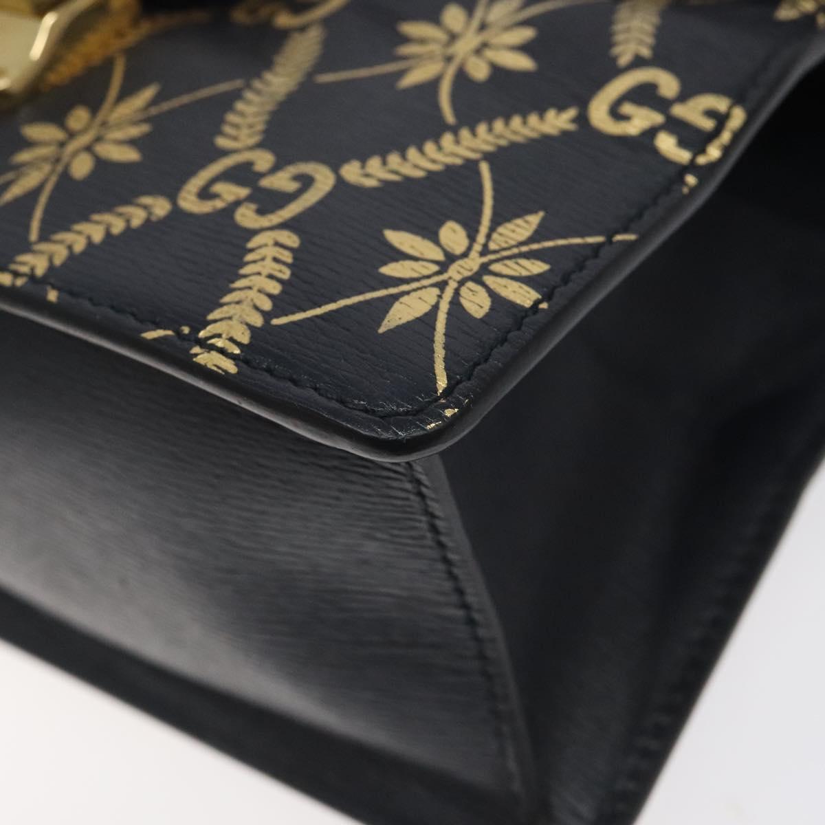 Gucci Blue Leather Sylvie