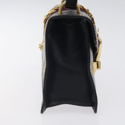 Gucci Blue Leather Sylvie