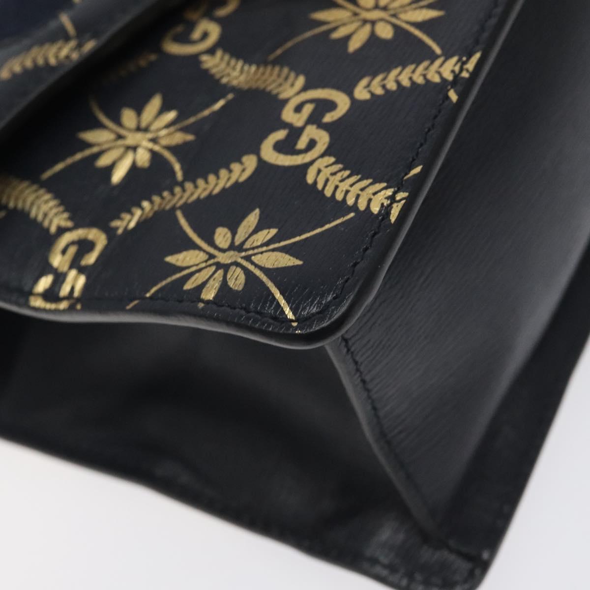 Gucci Blue Leather Sylvie