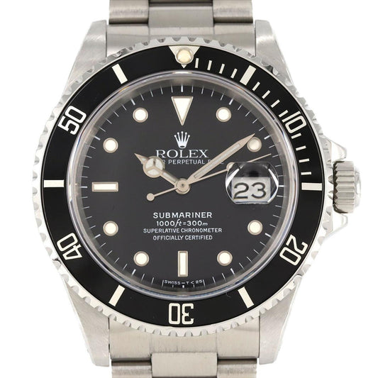 Rolex Black Steel Submariner
