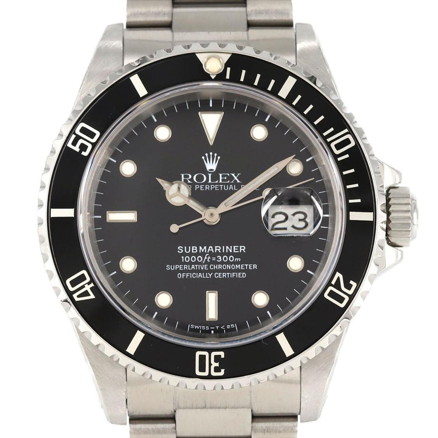 Rolex Black Steel Submariner