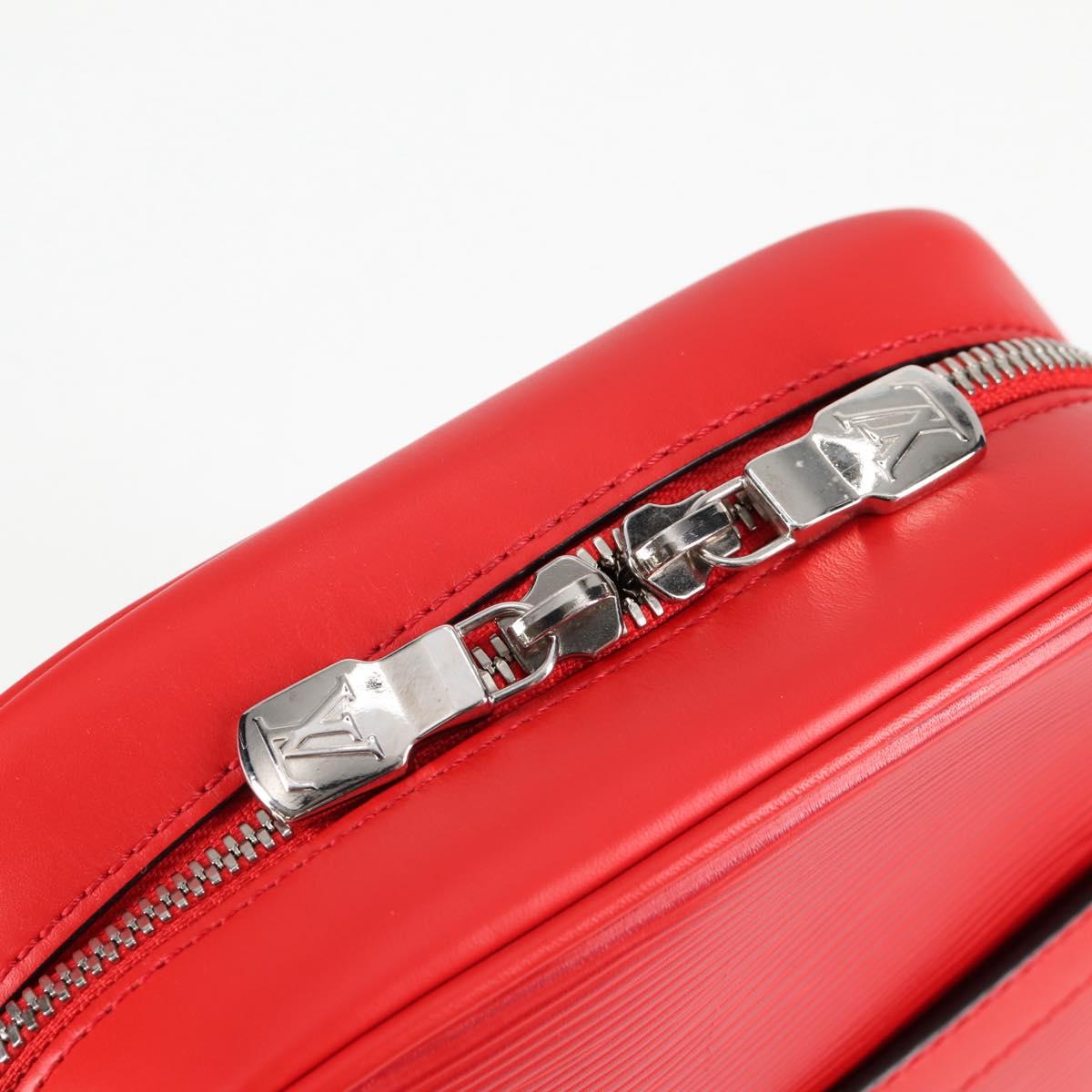 Louis Vuitton Red Leather Danube