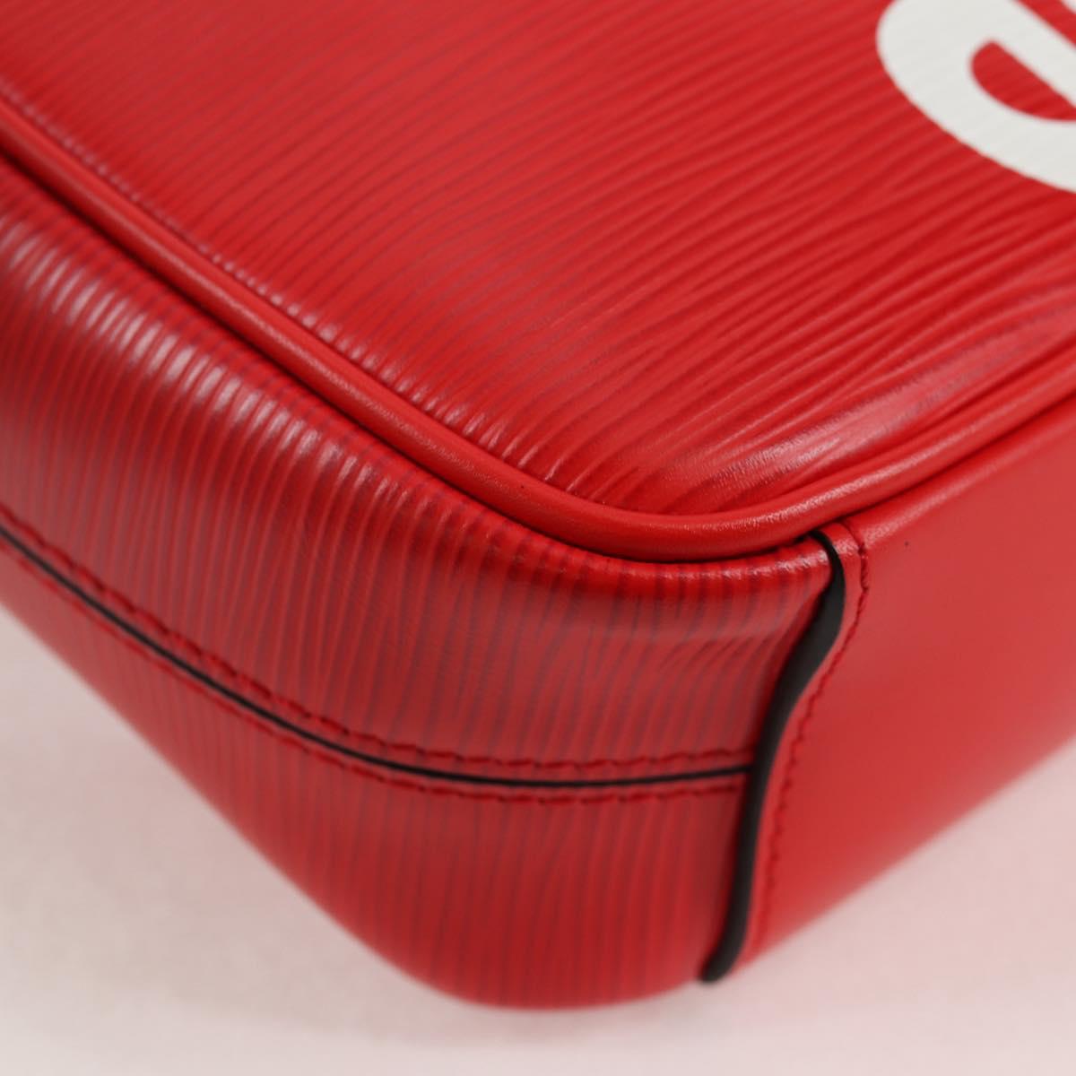 Louis Vuitton Red Leather Danube