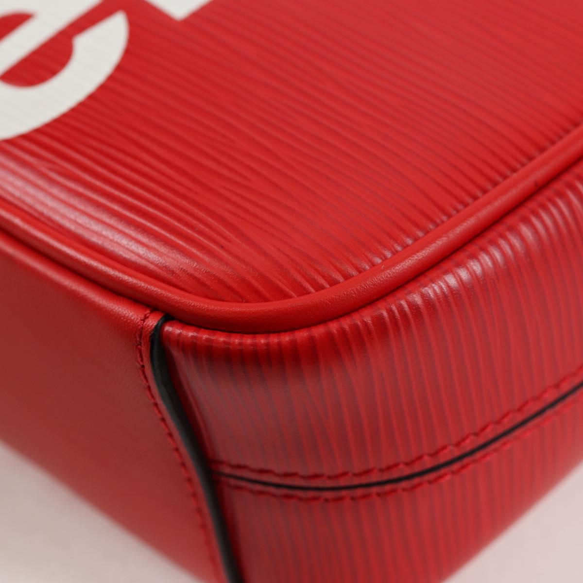 Louis Vuitton Red Leather Danube