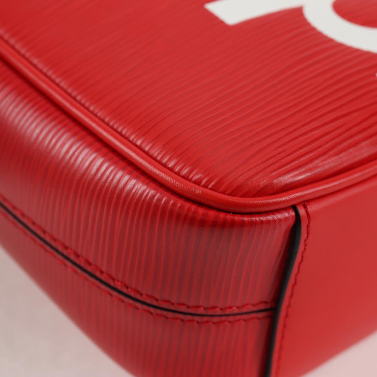 Louis Vuitton Red Leather Danube