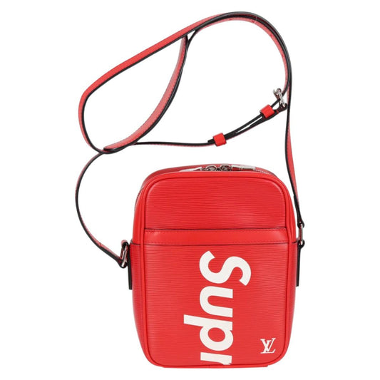 Louis Vuitton Red Leather Danube