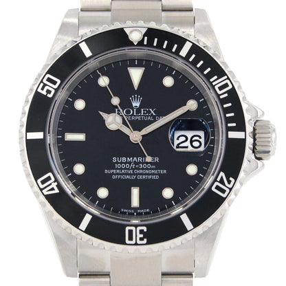 Rolex Black Steel Submariner