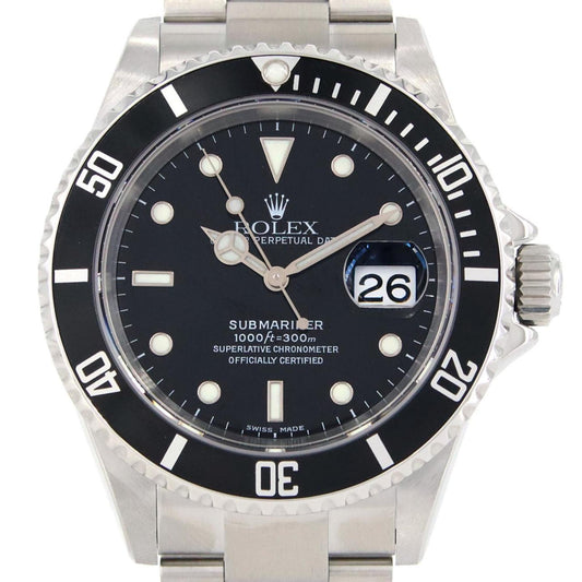 Rolex Black Steel Submariner