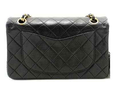 Chanel Black Leather Timeless 23