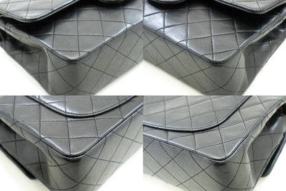 Chanel Black Leather Timeless 23
