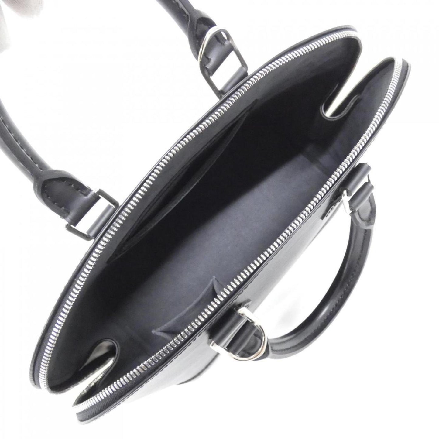 Louis Vuitton Black Leather Alma