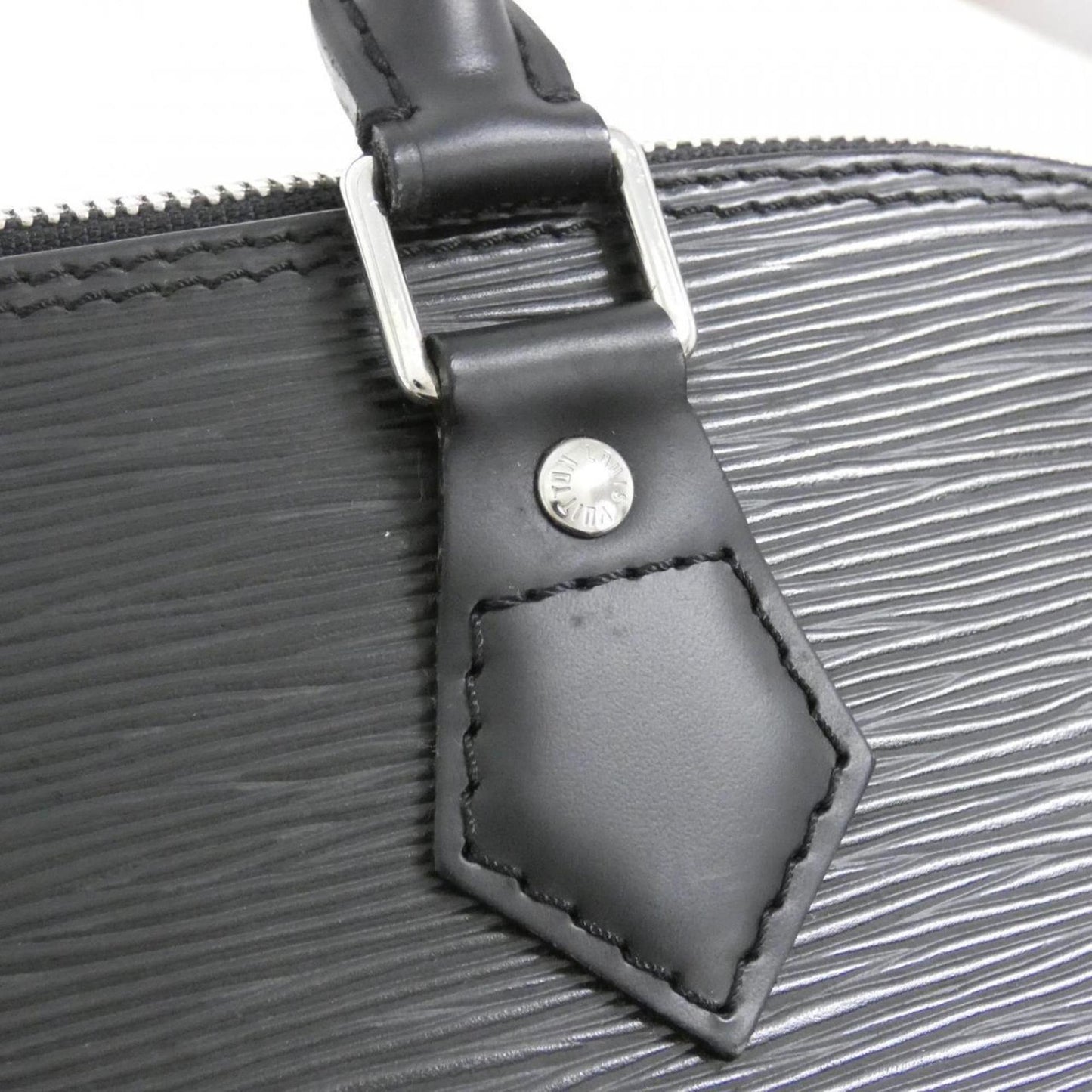 Louis Vuitton Black Leather Alma