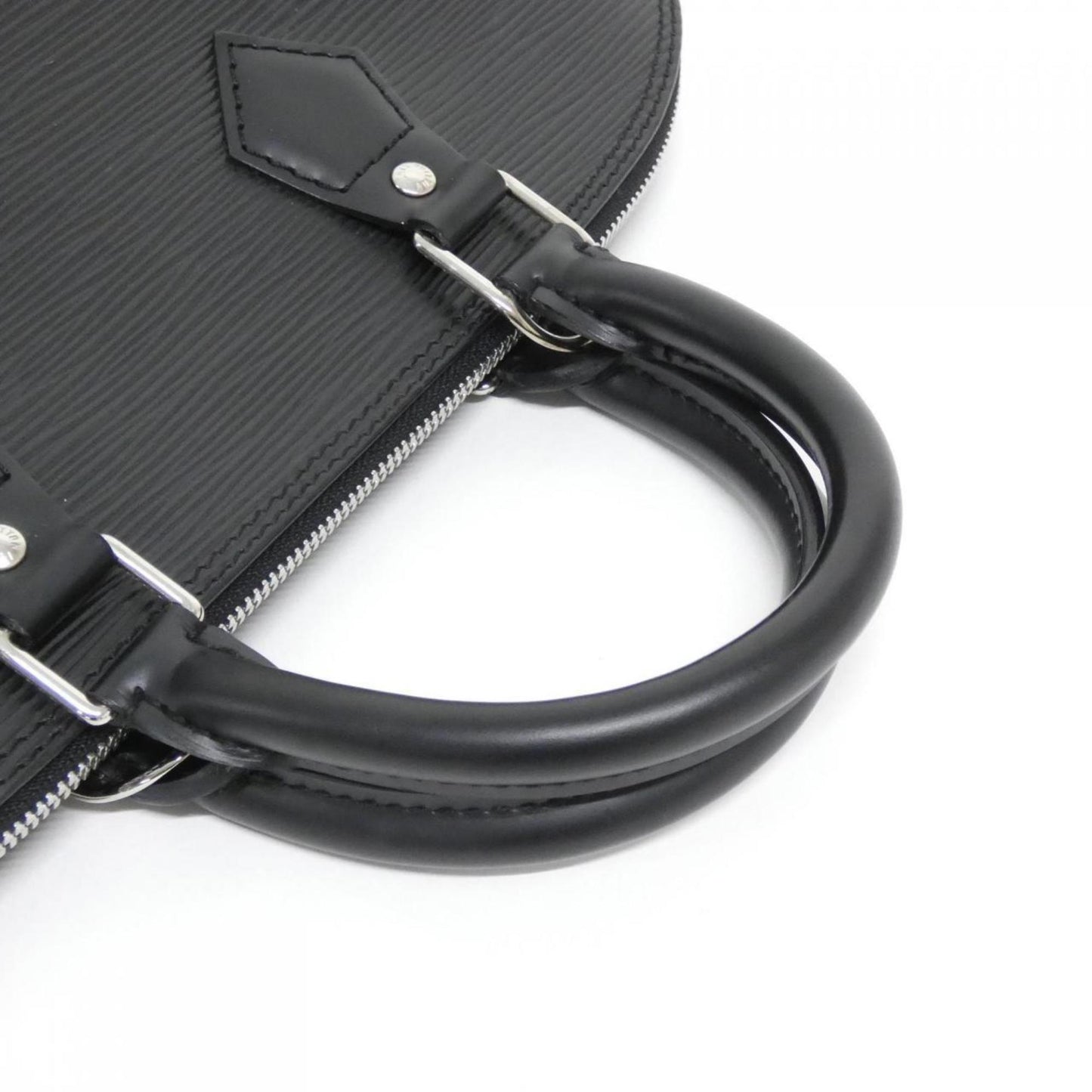 Louis Vuitton Black Leather Alma
