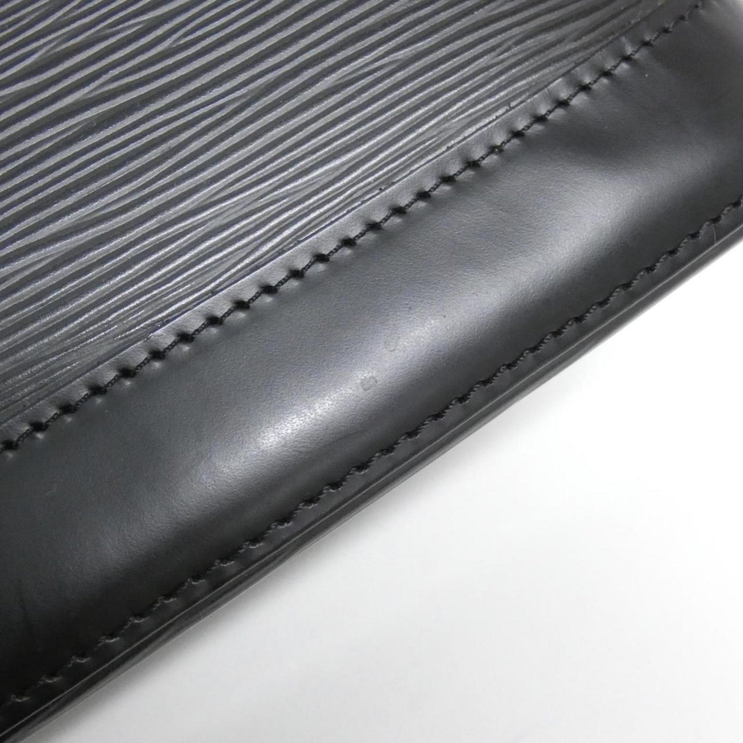 Louis Vuitton Black Leather Alma